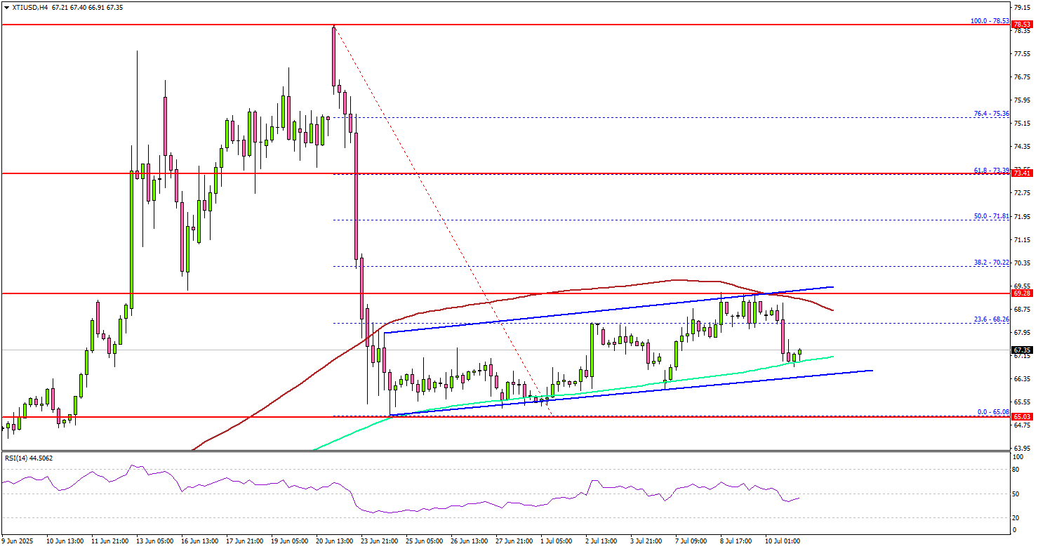 WTI原油面临风险——可能还有更多下行空间