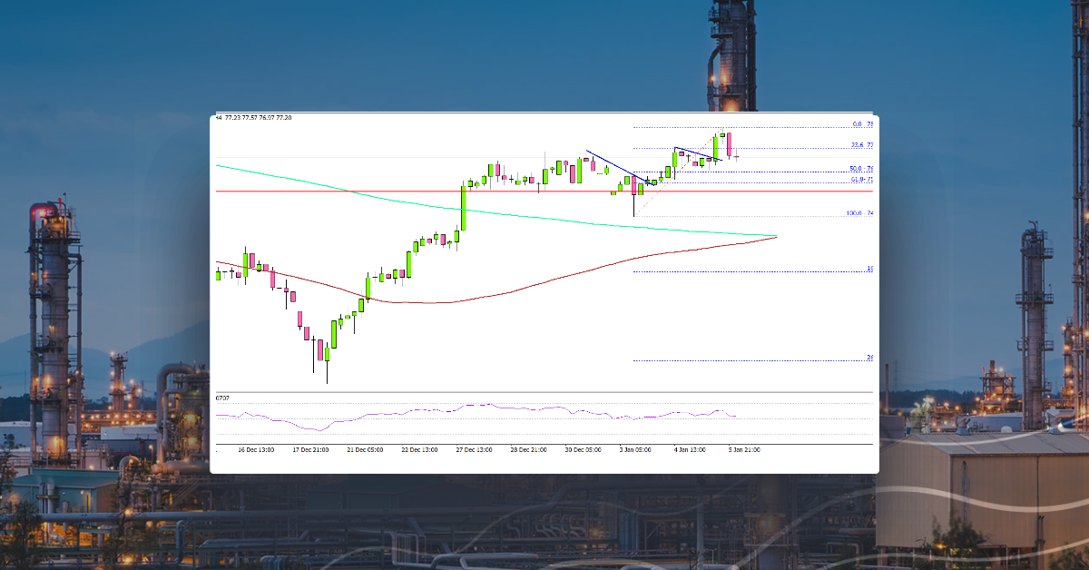 Crude Oil Price Surges, Next Hurdle At $80