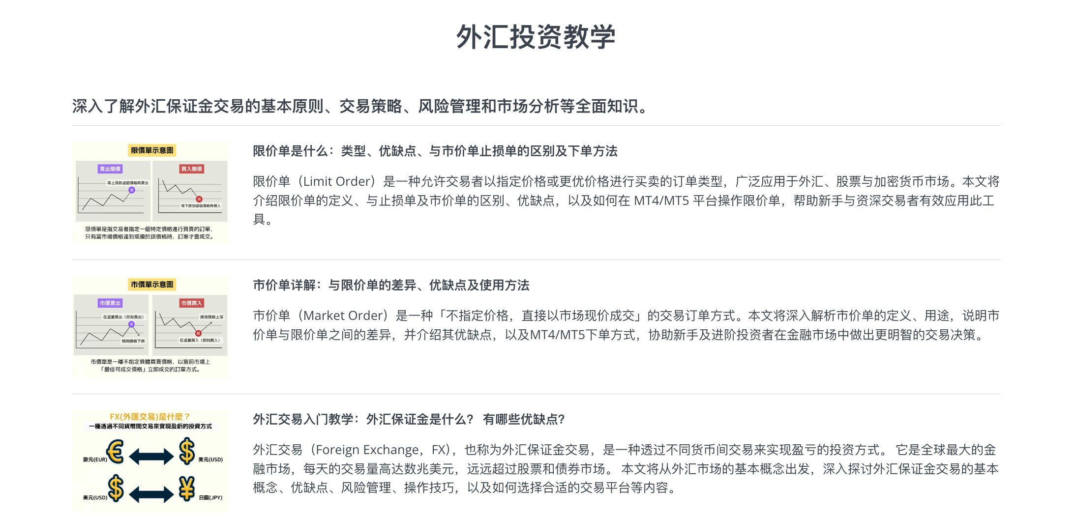 Forex Learning Page Cn