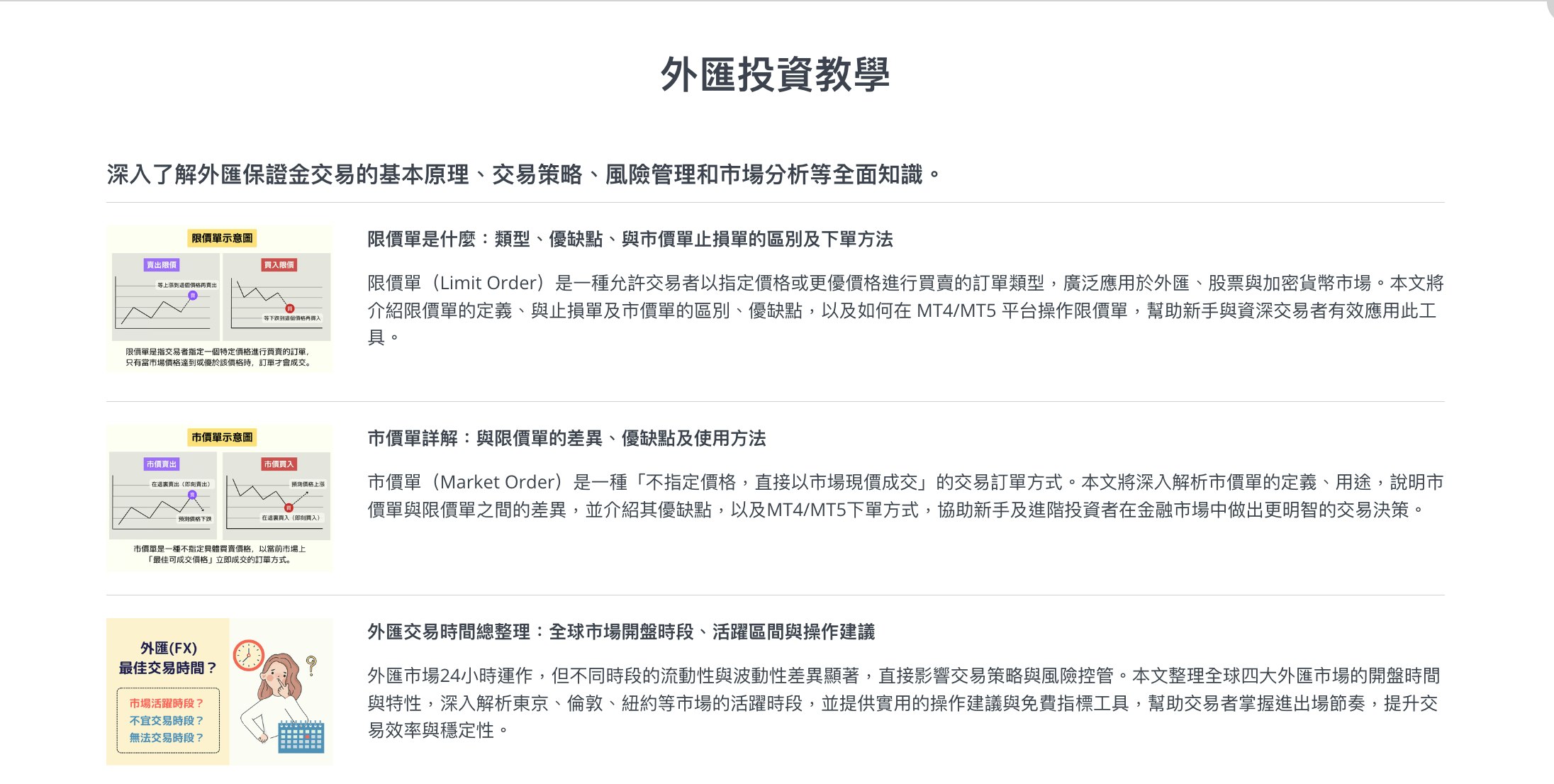 Forex Learning Page Zh